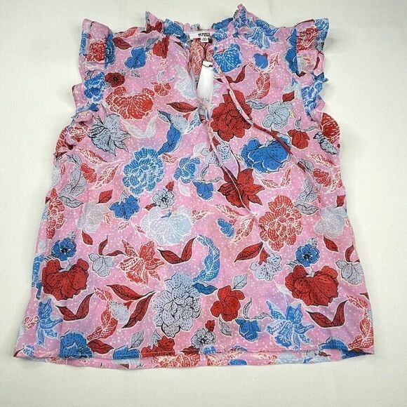 BB Dakota By Steve Madden Flutter Away Top Blouse NEW - Picture 3 of 11